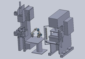 Cobot Machine Tending System